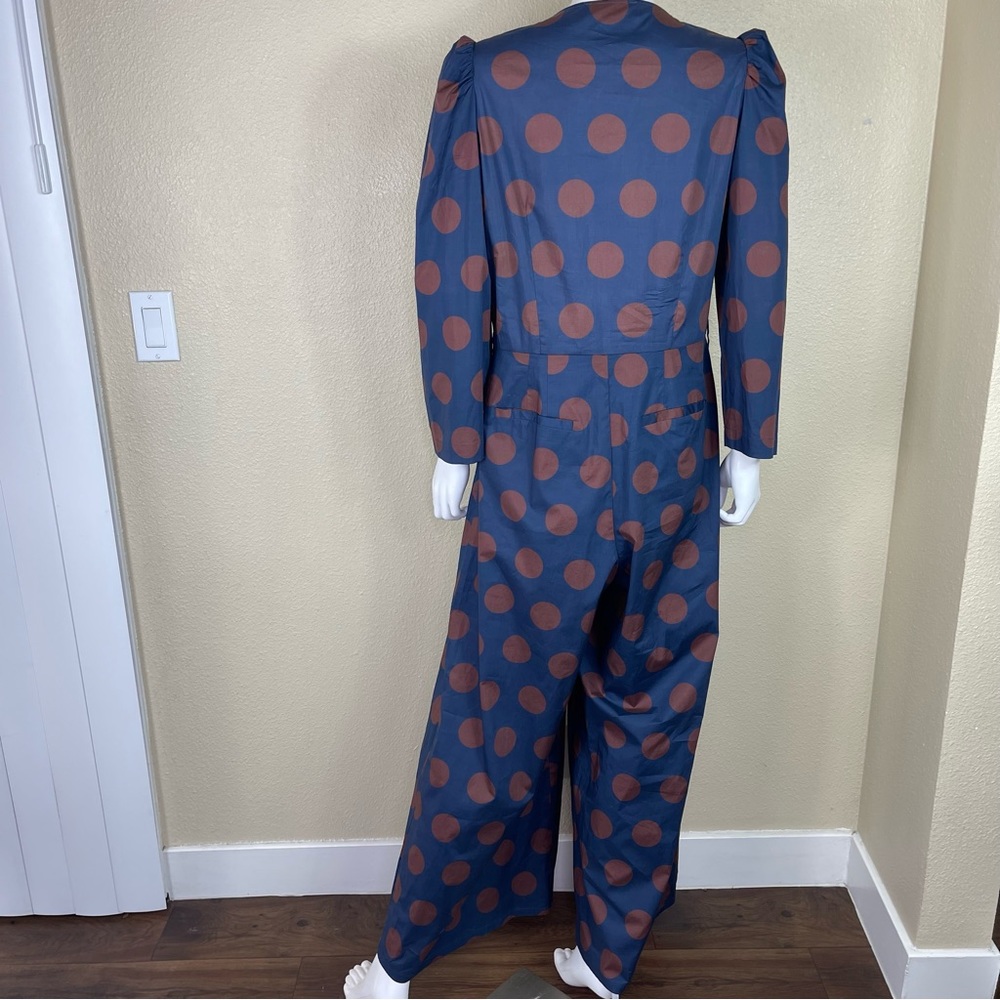 Sea New York Jumpsuit Sz 10 Penny Polka Dot - Picture 6 of 17
